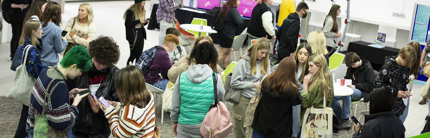 Students in Foyer