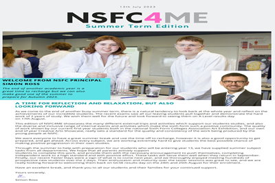 NSFC4ME - Summer Edition 2023