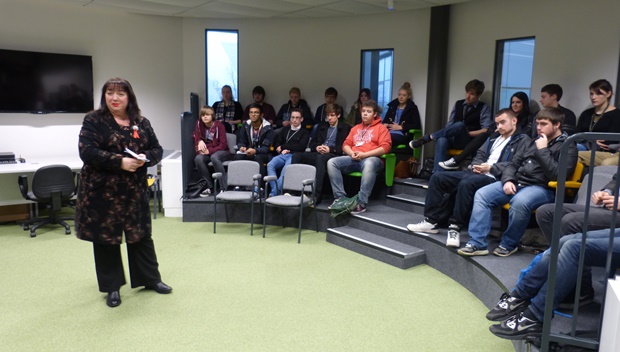 Government & Politics students spend a morning with Sharon Hodgson MP