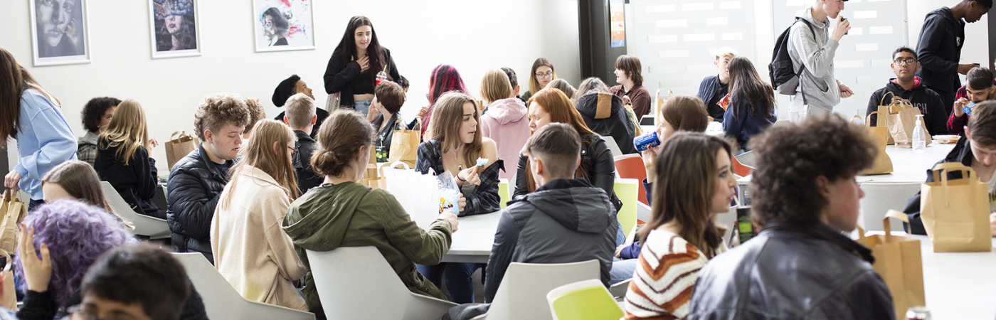 Students in Refectory