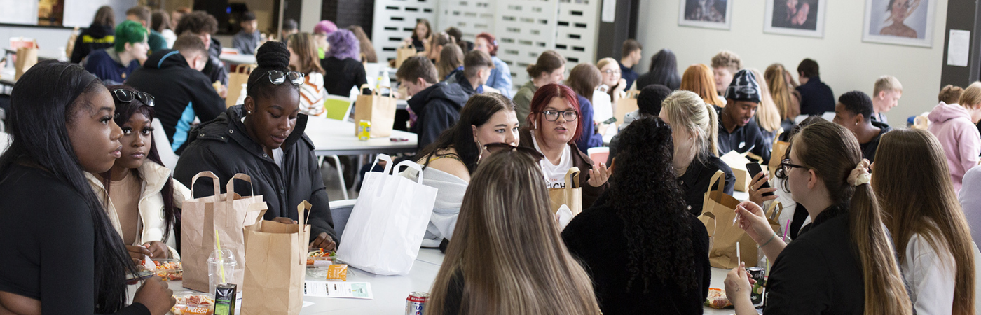 Students in Refectory