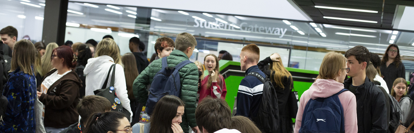 Students in Foyer