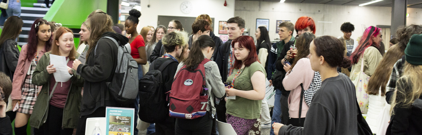 Students in Foyer